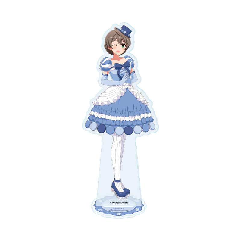 アクリルスタンド アイドルマスター ミリオンライブ! 35 桜守歌織 マカロンドレスVer.(描き下ろしイラスト)【予約商品】