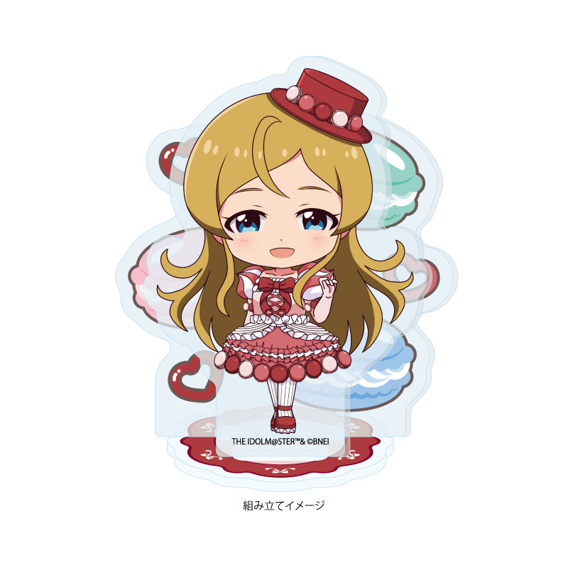 アクリルスタンドプレート アイドルマスター ミリオンライブ! 47 篠宮可憐 マカロンドレスVer.(ミニキャライラスト)【予約商品】