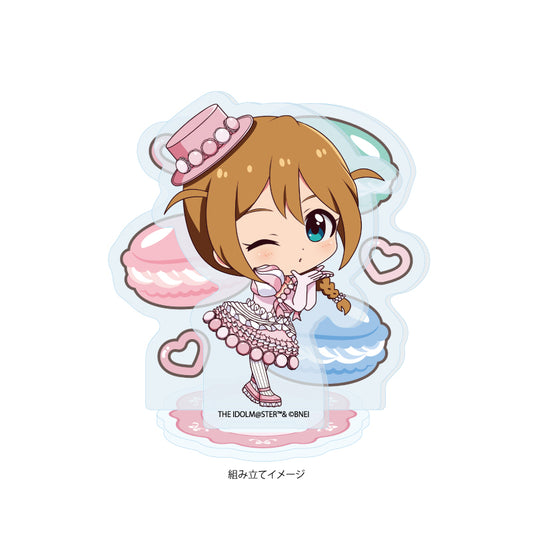 アクリルスタンドプレート アイドルマスター ミリオンライブ! 50 馬場このみ マカロンドレスVer.(ミニキャライラスト)【予約商品】