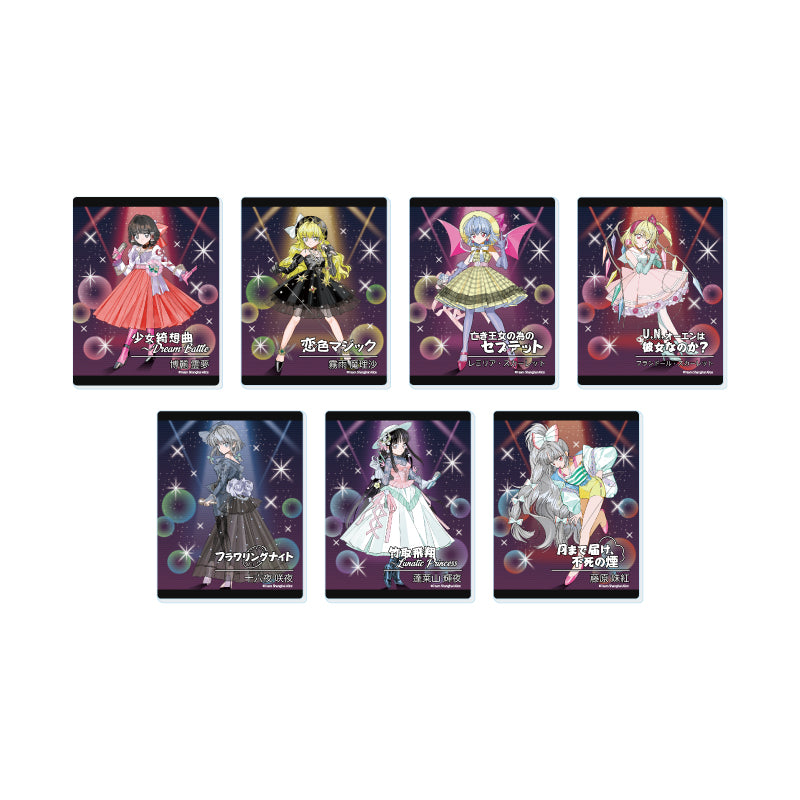 【Box/7】アクリルカード 東方Project 09 レトロアイドルVer.(描き起こしイラスト)【予約商品】