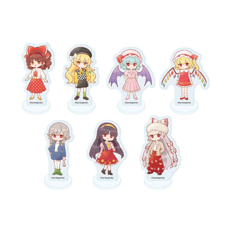 【Box/7】アクリルぷちスタンド 東方Project 10 レトロVer.(レトロアートイラスト)【予約商品】