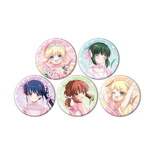 【Box/5】缶バッジ きんいろモザイク 04 描き下ろしイラスト【予約商品】