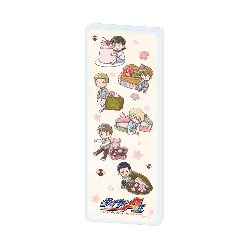 ミニアクリルブロック ダイヤのA act II -Second Season- 04 パターンB スイーツVer.(グラフアートイラスト)【予約商品】