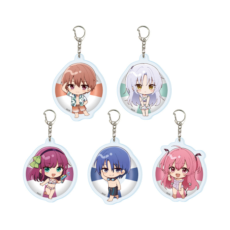【Box/5】アクリルキーホルダー Angel Beats!&Charlotte 02 An(ミニキャライラスト)【予約商品】