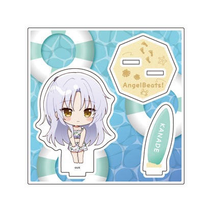 アクリルスタンドプレート Angel Beats!&Charlotte 09 立華かなで(ミニキャライラスト)【予約商品】