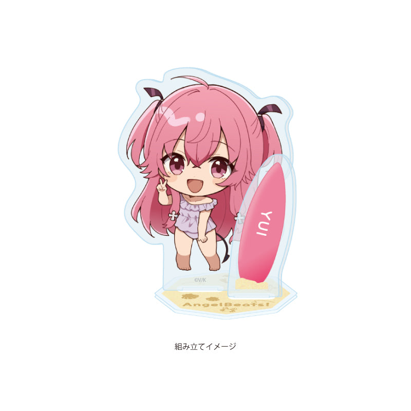 アクリルスタンドプレート Angel Beats!&Charlotte 12 芳岡ユイ(ミニキャライラスト)【予約商品】