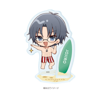 アクリルスタンドプレート Angel Beats!&Charlotte 08 高城丈士朗(ミニキャライラスト)【予約商品】