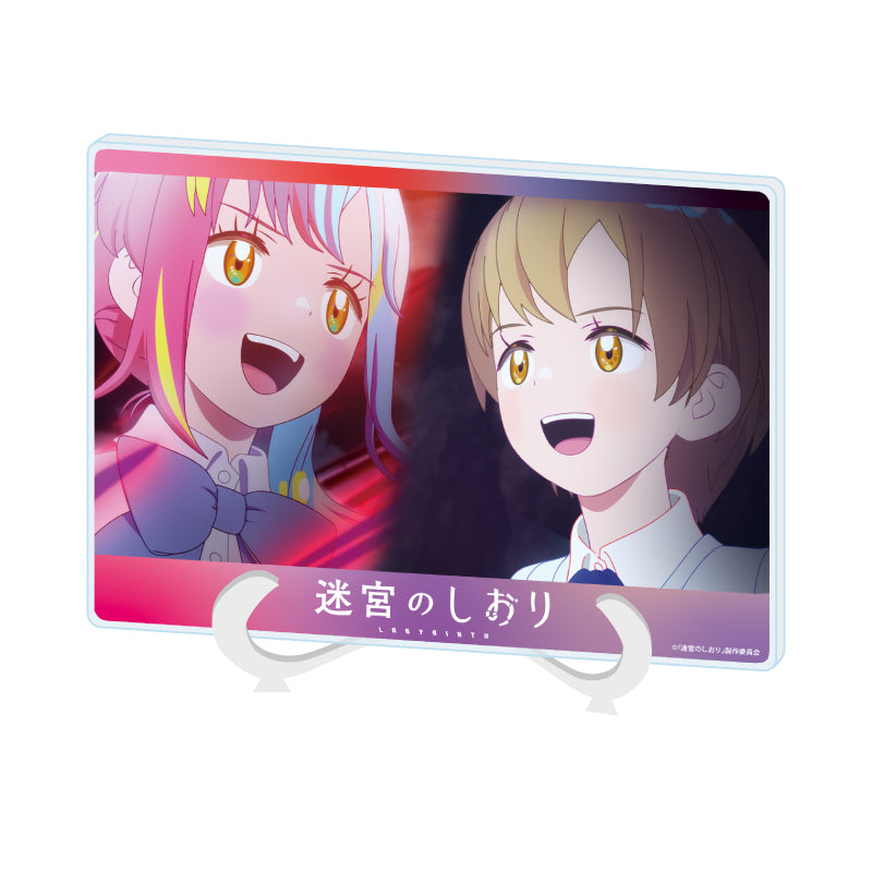 アクリルアートボード A5サイズ 迷宮のしおり 02 集合デザイン(場面写イラスト)【予約商品】