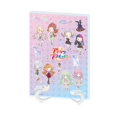 アクリルアートボード A5サイズ アイカツプラネット! 01 ユニットVer. 集合デザイン(グラフアートイラスト)【予約商品】