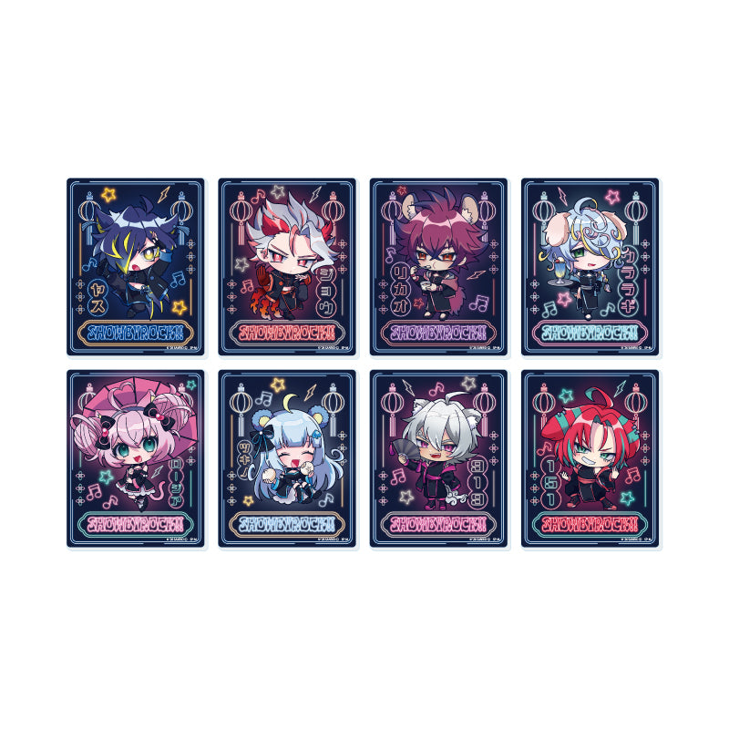【Box/8】アクリルカード SHOW BY ROCK!! 43 ミニキャライラスト