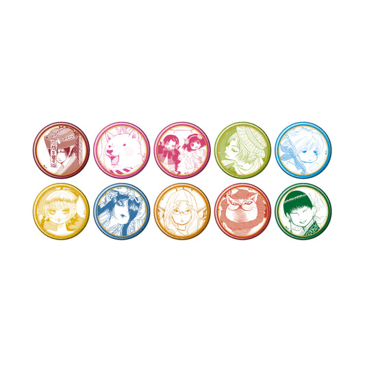 【Box/10】缶バッジ 鬼灯の冷徹 08 公式イラスト【予約商品】