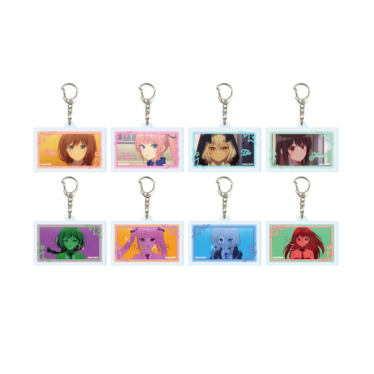【Box/8】アクリルキーホルダー 真夜中ハートチューン 01 場面写イラスト【予約商品】