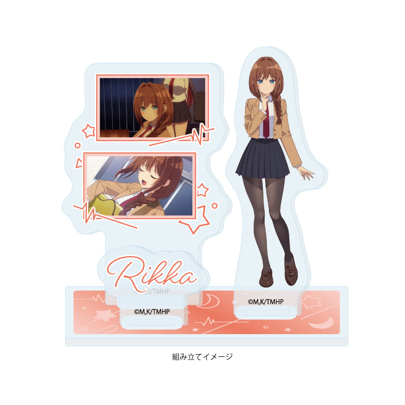 アクリルスタンドプレート 真夜中ハートチューン 01 井ノ華六花(場面写イラスト)【予約商品】