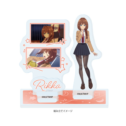 アクリルスタンドプレート 真夜中ハートチューン 01 井ノ華六花(場面写イラスト)【予約商品】