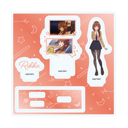 アクリルスタンドプレート 真夜中ハートチューン 01 井ノ華六花(場面写イラスト)【予約商品】