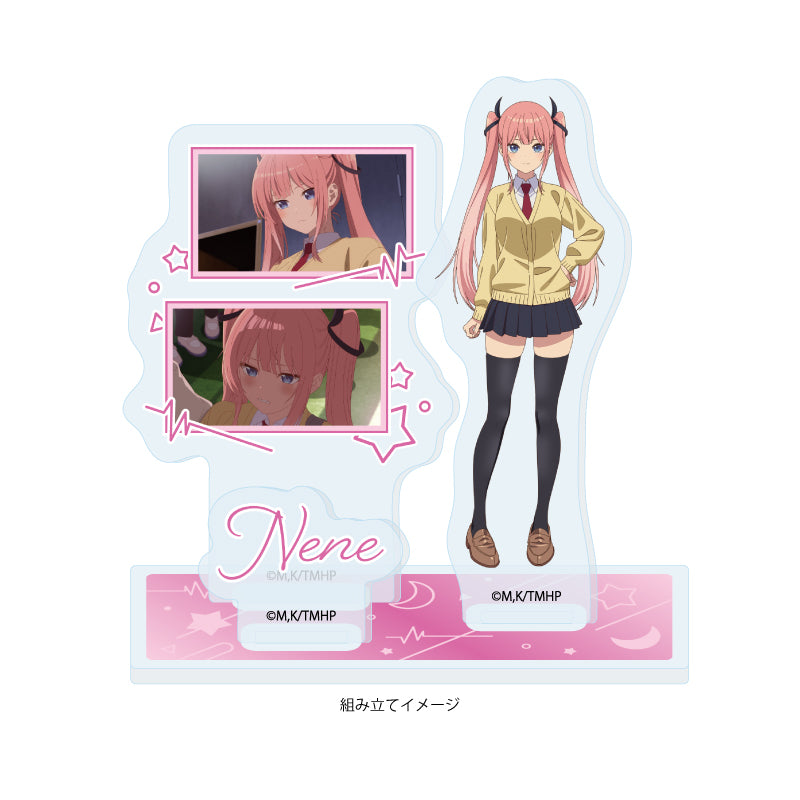 アクリルスタンドプレート 真夜中ハートチューン 02 日芽川寧々(場面写イラスト)【予約商品】