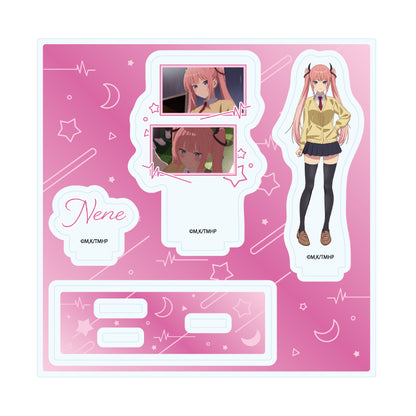 アクリルスタンドプレート 真夜中ハートチューン 02 日芽川寧々(場面写イラスト)【予約商品】