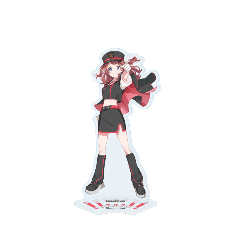 アクリルスタンド 学園アイドルマスター 73 花海咲季 駅員風衣装Ver.(描き下ろしイラスト)
