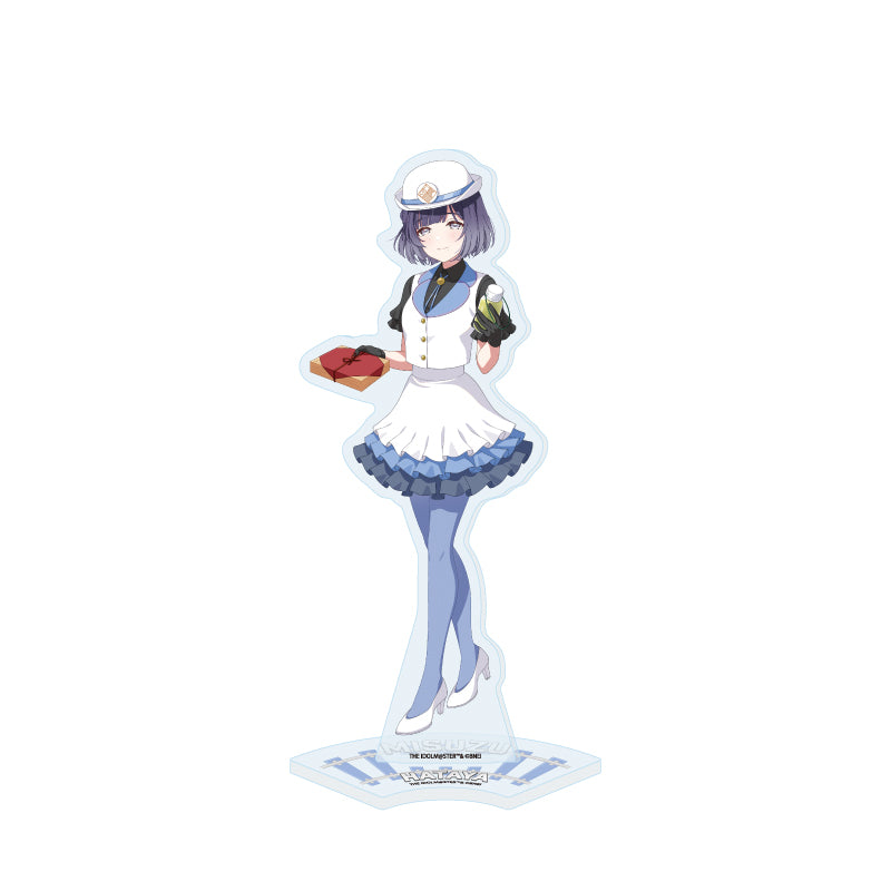 アクリルスタンド 学園アイドルマスター 83 秦谷美鈴 駅員風衣装Ver.(描き下ろしイラスト)