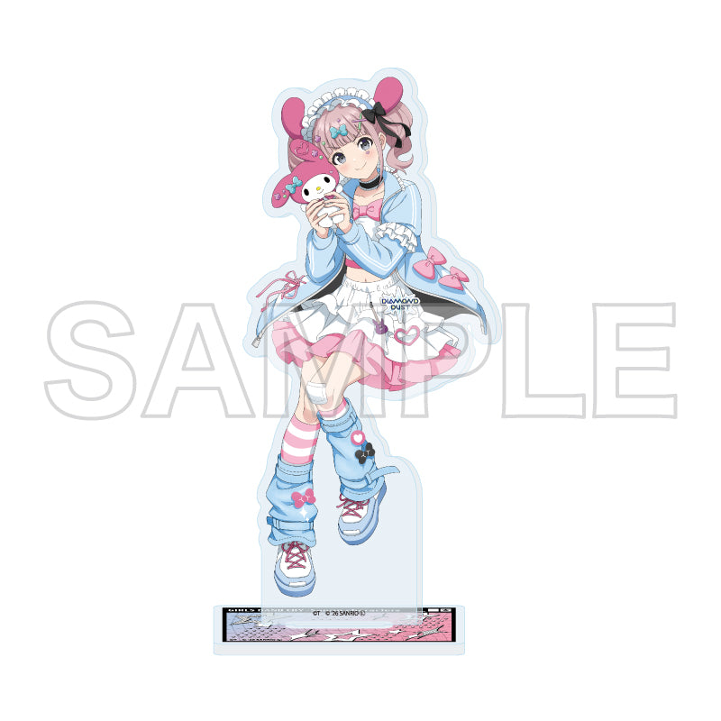 アクリルスタンド ガールズバンドクライ×サンリオキャラクターズ 24 ヒナ×マイメロディ(コラボイラスト)
