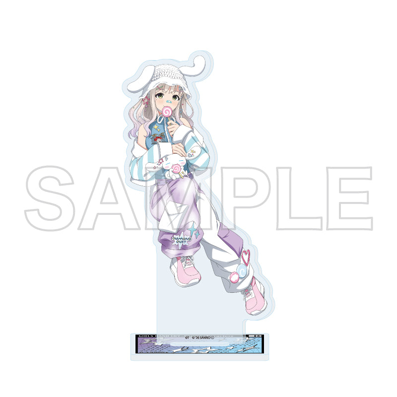 アクリルスタンド ガールズバンドクライ×サンリオキャラクターズ 27 アイ×シナモロール(コラボイラスト)