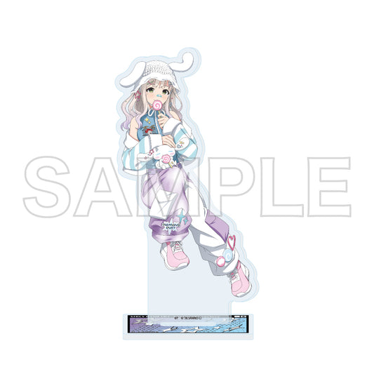 アクリルスタンド ガールズバンドクライ×サンリオキャラクターズ 27 アイ×シナモロール(コラボイラスト)