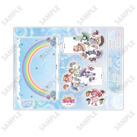 アクリルジオラマ しゅごキャラ! 09 集合デザイン 梅雨Ver.(グラフアートイラスト)【予約商品】