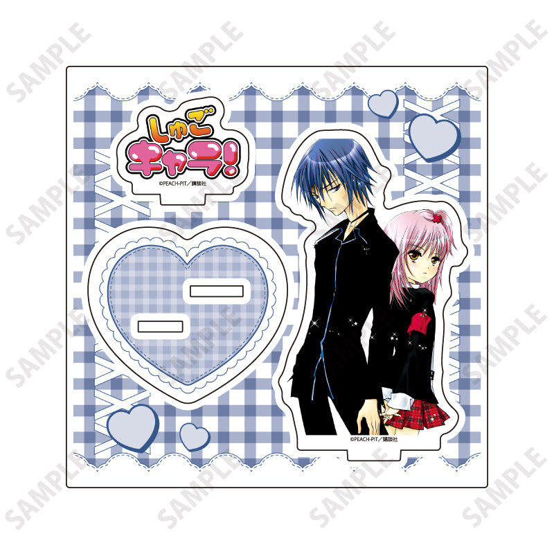 アクリルスタンドプレート しゅごキャラ! 62 日奈森あむ&月詠イクト(公式イラスト)【予約商品】