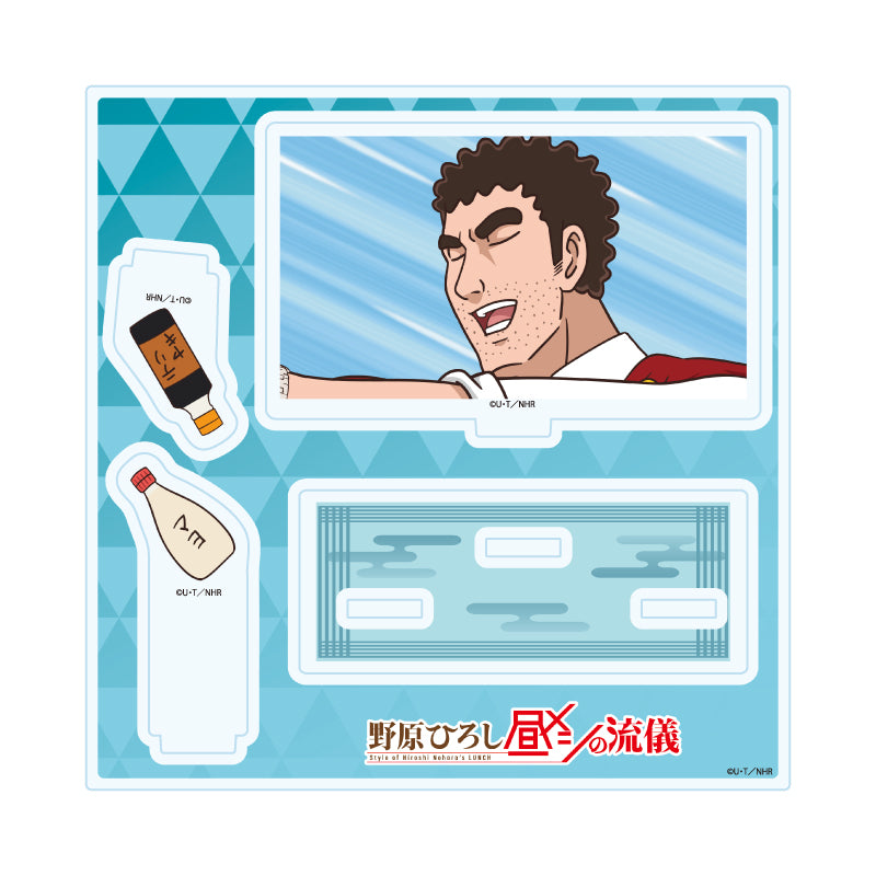 アクリルスタンドプレート 野原ひろし 昼メシの流儀 04 野原ひろしD(場面写イラスト)【予約商品】