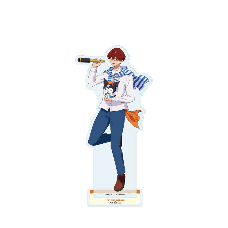 アクリルスタンド 忘却バッテリー×サンリオキャラクターズ 04 千早瞬平×クロミ(コラボイラスト)【予約商品】