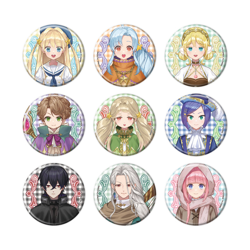 【BOX/9】缶バッジ まじかる☆シリーズ 01 公式イラスト【予約商品】