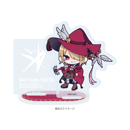 アクリルスタンドプレート ヘブンバーンズレッド 01 茅森月歌(ミニキャライラスト)【予約商品】