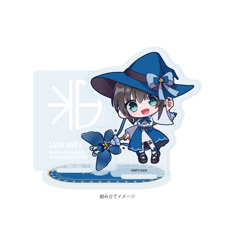 アクリルスタンドプレート ヘブンバーンズレッド 02 蒼井えりか(ミニキャライラスト)【予約商品】