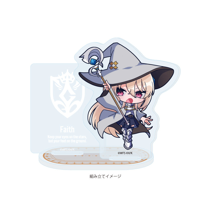 アクリルスタンドプレート ヘブンバーンズレッド 04 白河ユイナ(ミニキャライラスト)【予約商品】