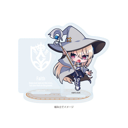 アクリルスタンドプレート ヘブンバーンズレッド 04 白河ユイナ(ミニキャライラスト)【予約商品】