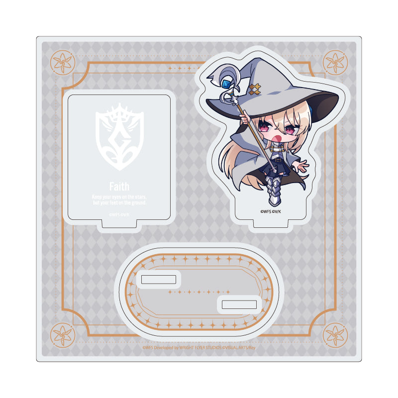 アクリルスタンドプレート ヘブンバーンズレッド 04 白河ユイナ(ミニキャライラスト)【予約商品】