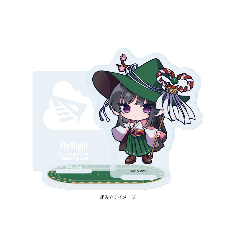 アクリルスタンドプレート ヘブンバーンズレッド 05 二階堂三郷(ミニキャライラスト)【予約商品】