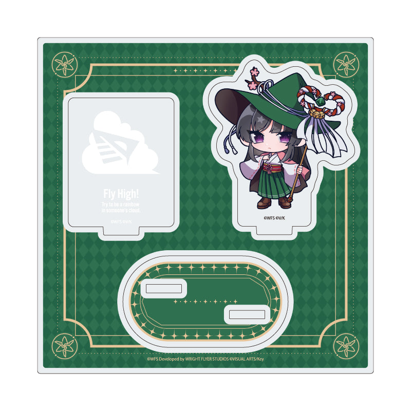 アクリルスタンドプレート ヘブンバーンズレッド 05 二階堂三郷(ミニキャライラスト)【予約商品】