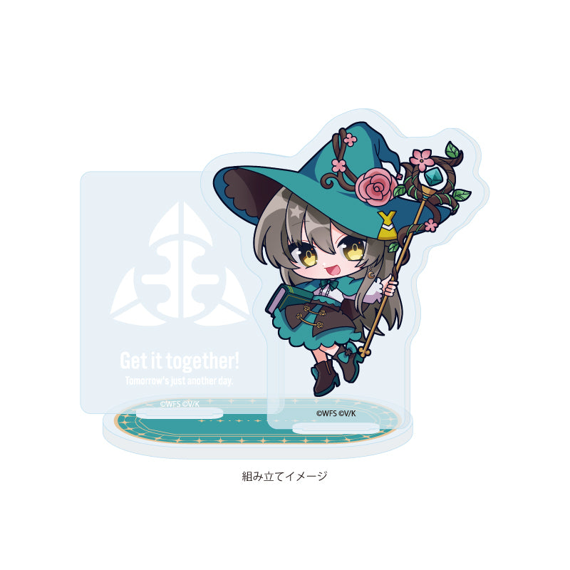 アクリルスタンドプレート ヘブンバーンズレッド 06 大島一千子(ミニキャライラスト)【予約商品】