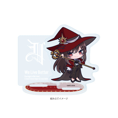 アクリルスタンドプレート ヘブンバーンズレッド 07 柳美音(ミニキャライラスト)【予約商品】