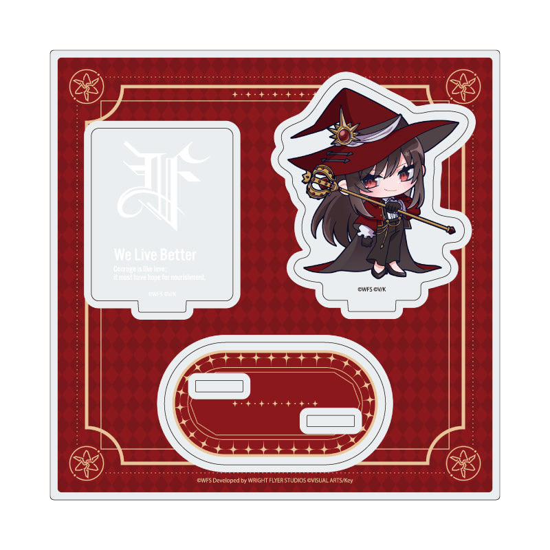 アクリルスタンドプレート ヘブンバーンズレッド 07 柳美音(ミニキャライラスト)【予約商品】