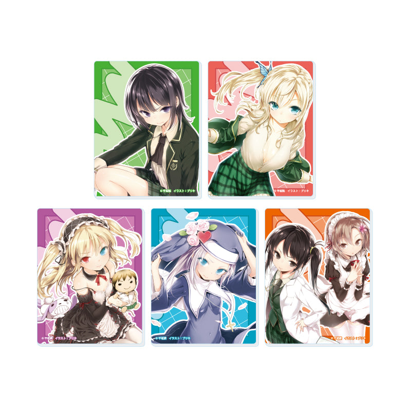 【Box/5】アクリルカード 僕は友達が少ない 01 公式イラスト【予約商品】