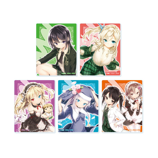 【Box/5】アクリルカード 僕は友達が少ない 01 公式イラスト【予約商品】