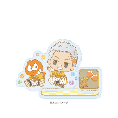 アクリルスタンドプレート 家庭教師ヒットマンREBORN!×SANRIO CHARACTERS 16 笹川了平×ウィアーダイナソアーズ!(コラボイラスト)【予約商品】