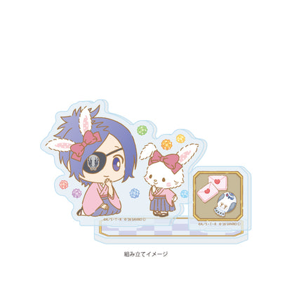 アクリルスタンドプレート 家庭教師ヒットマンREBORN!×SANRIO CHARACTERS 19 クローム髑髏×ウィッシュミーメル(コラボイラスト)【予約商品】