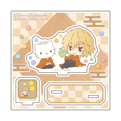 アクリルスタンドプレート 家庭教師ヒットマンREBORN!×SANRIO CHARACTERS 20 ディーノ×ディアダニエル(コラボイラスト)【予約商品】