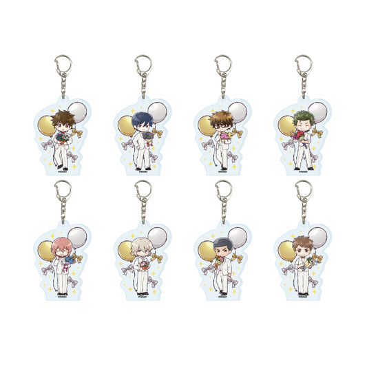 【Box/8】アクリルキーホルダー ダイヤのA act II -Second Season- 11 誕生花Ver.(グラフアートイラスト)【予約商品】