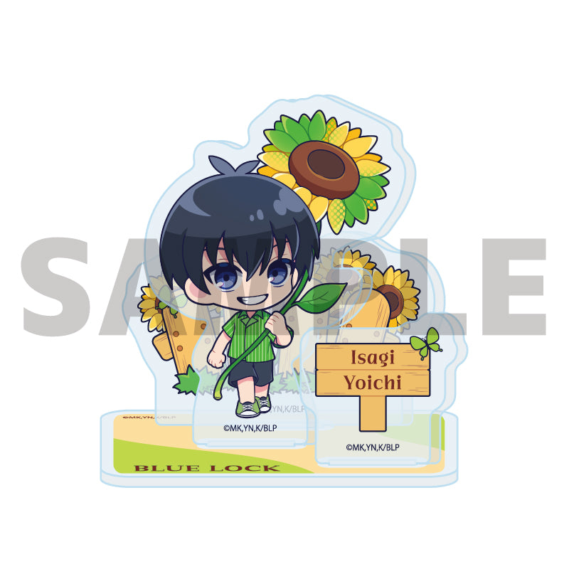 アクリルスタンドプレート ブルーロック 14 潔世一 カラフルサンフラワーVer.(ミニキャライラスト)【予約商品】