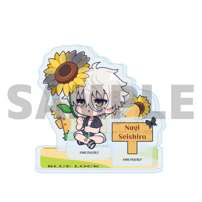 アクリルスタンドプレート ブルーロック 16 凪誠士郎 カラフルサンフラワーVer.(ミニキャライラスト)【予約商品】
