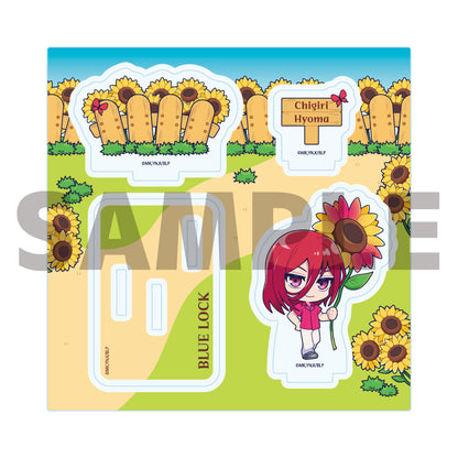 アクリルスタンドプレート ブルーロック 18 千切豹馬 カラフルサンフラワーVer.(ミニキャライラスト)【予約商品】
